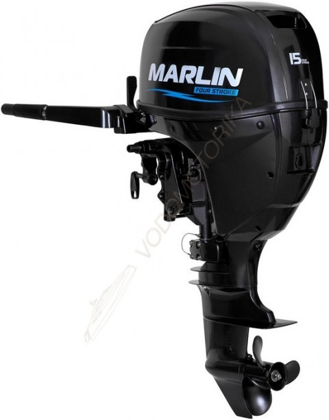 Лодочный мотор MARLIN MF 15 AMHS 15 л.с. четырехтактный